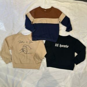 SHEIN. Boys sweatshirts. Size 2t
